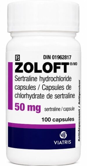 ZOLOFT 50MG 100CAPS