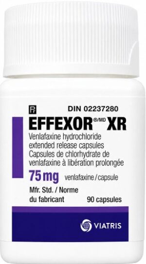EFFEXOR 75MG 90 CAPS