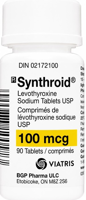 SYNTHROID TB 100MCG 90