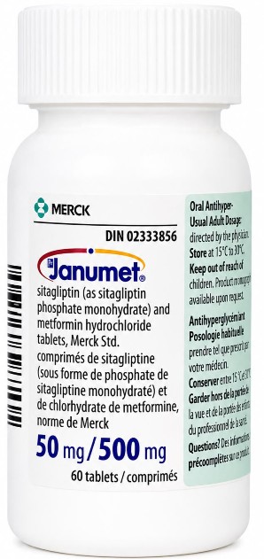 JANUMET TB 50MG/500MG 60